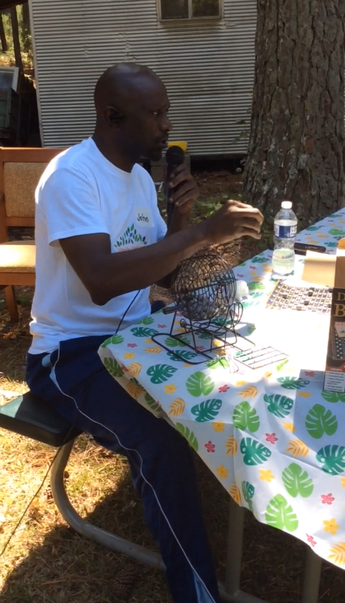 Bingo, laughter, and easy connection at a Veteran's Day event.