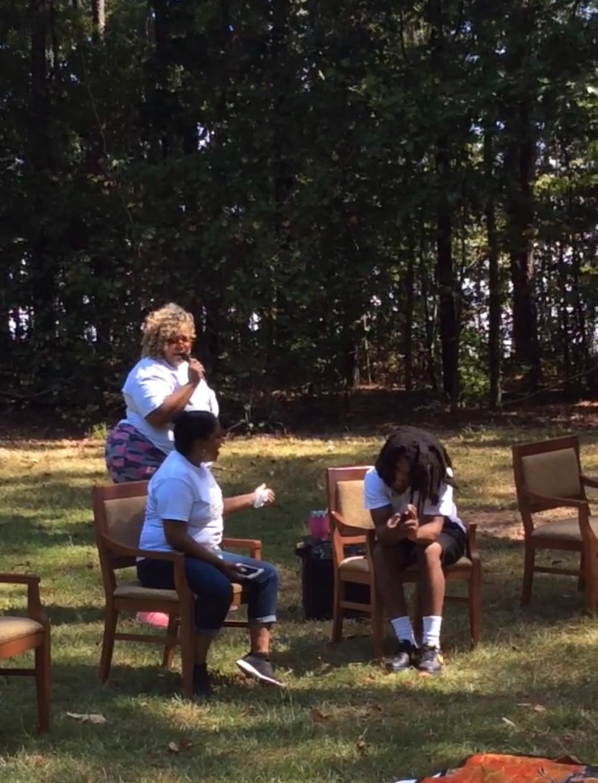 An open-air listening circle where every voice has a seat at the table.