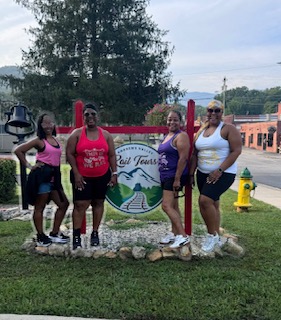 Vitality Village group at a rail tours community outing